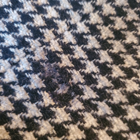 Talbots Wool Blend Houndstooth Blazer Size 8 - Picture 14 of 16